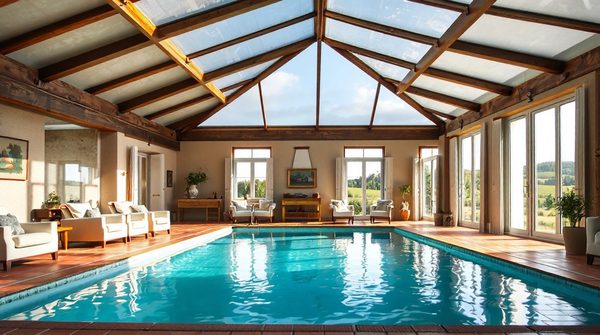 Gîtes avec piscine intérieure : le confort au cœur de la normandie